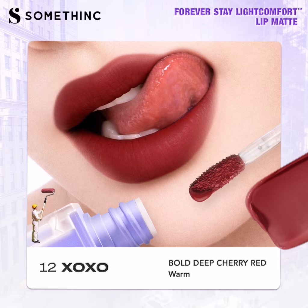 Somethinc Forever Stay Lightcomfort Lip Matte 12 XOXO