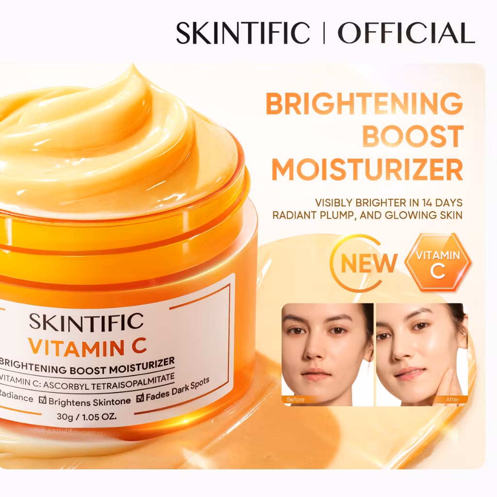 Skintific Vitamin C Brightening Boost Moisturizer 30gr