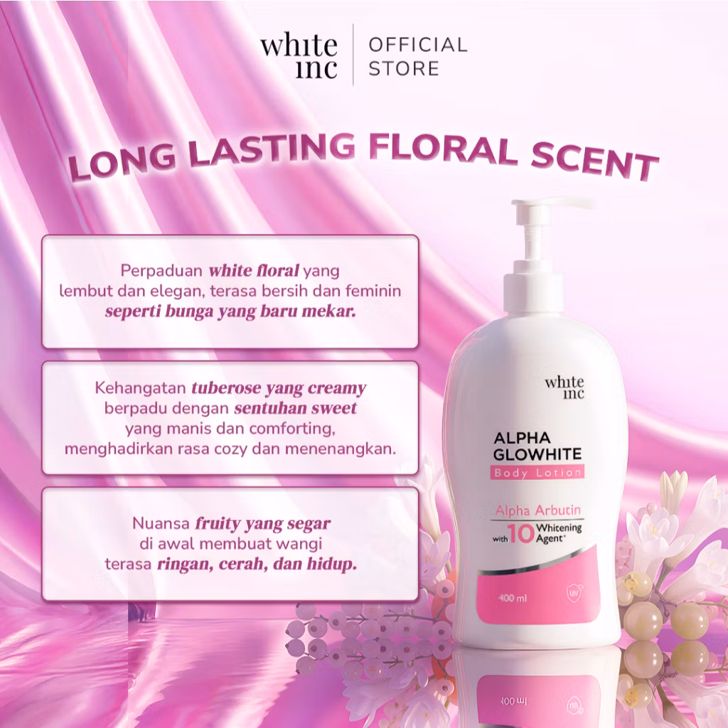 White Inc Alpha Glowhite Body Lotion Alpha Arbutin 400ml