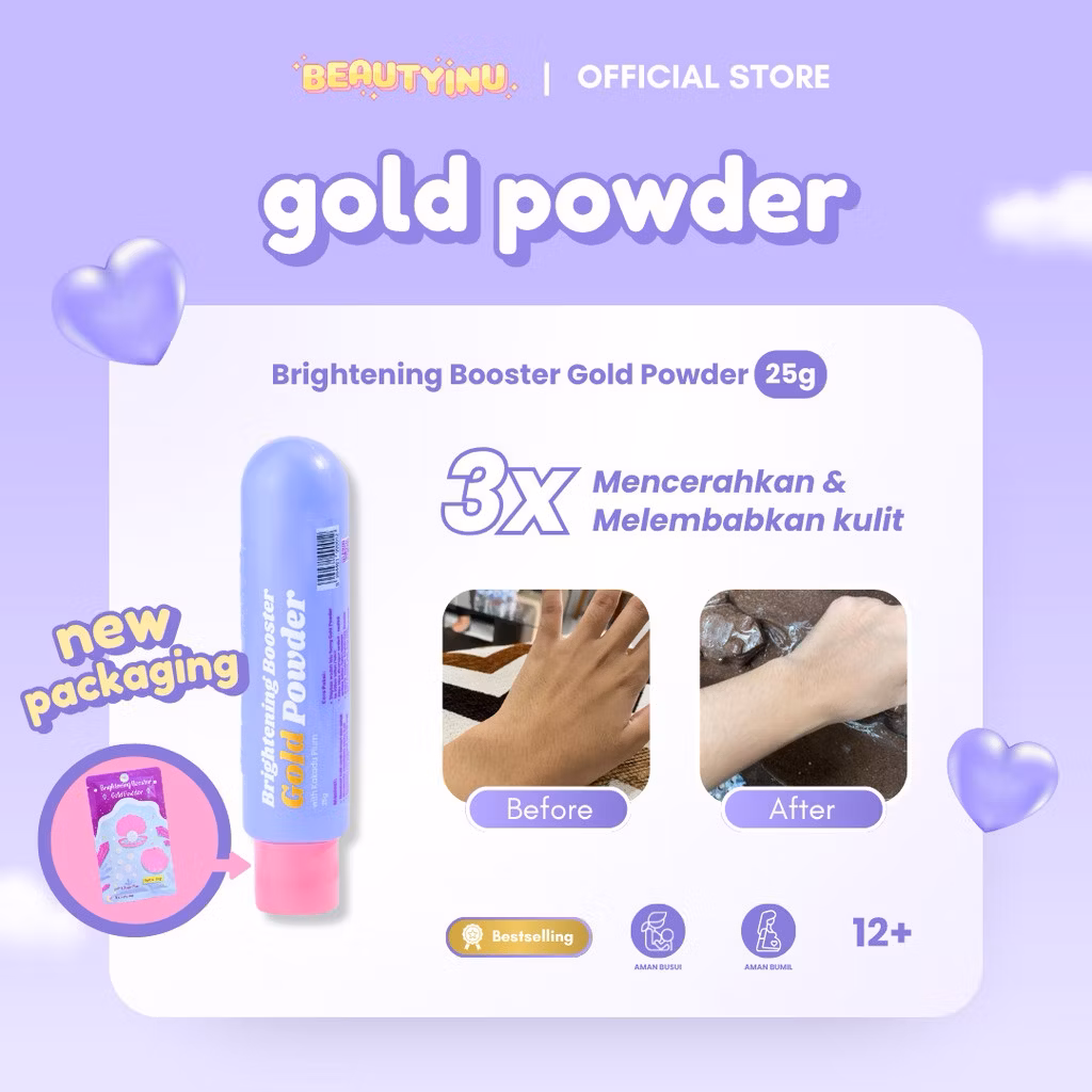 Beautyinu Brightening Booster Gold Powder 25gr