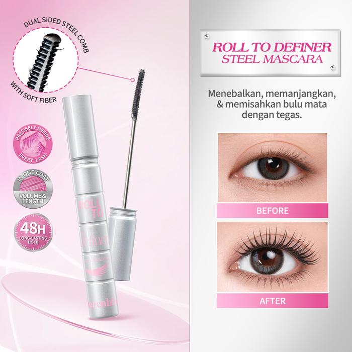 Barenbliss Roll To Definer Steel Mascara 6gr