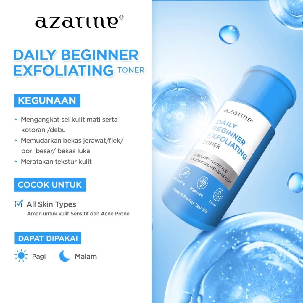 Azarine Daily Beginner Exflo Toner 90ml