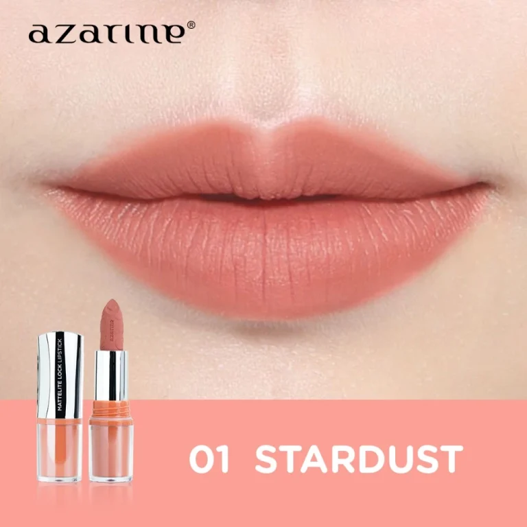 Azarine Mattelite Lock Lipstick 01 Stardust 4g