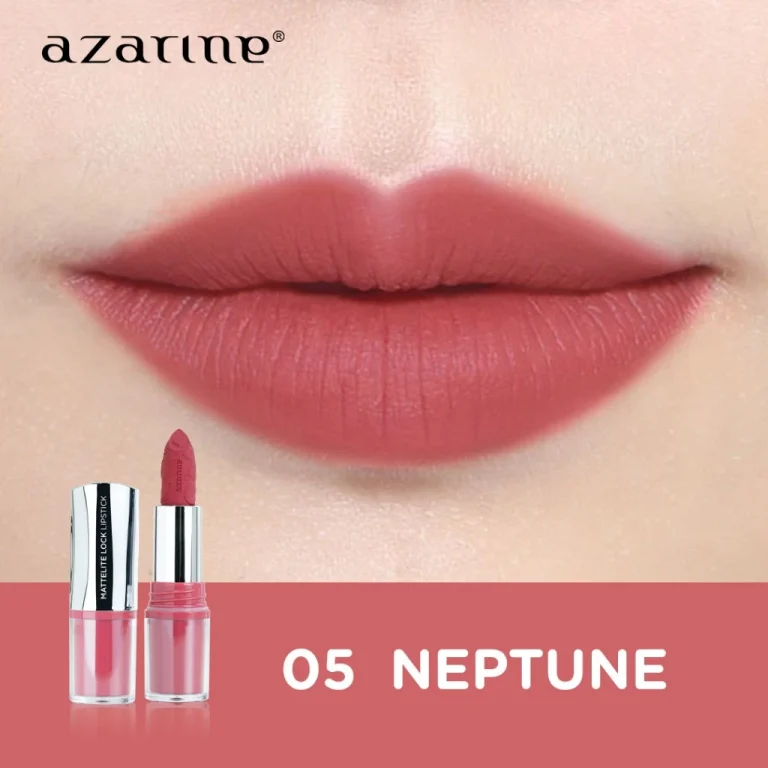 Azarine Mattelite Lock Lipstick 05 Neptune 4g