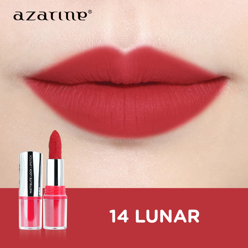 Azarine Mattelite Lock Lipstick 14 Lunar 4g
