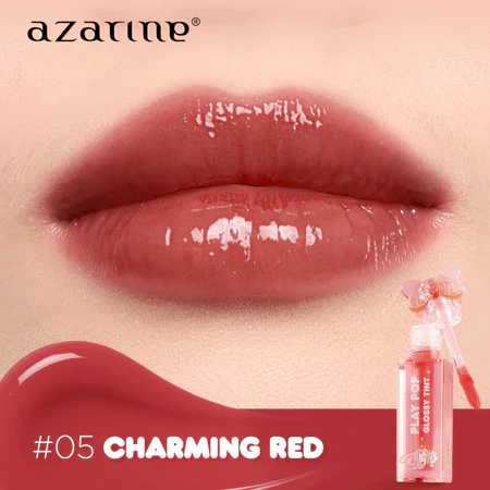 Azarine X My Melody Play Pop Glossy Tint 05