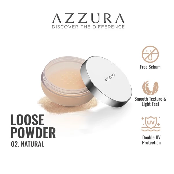 Azzura Fresh Look Loose Powder 02 Natural