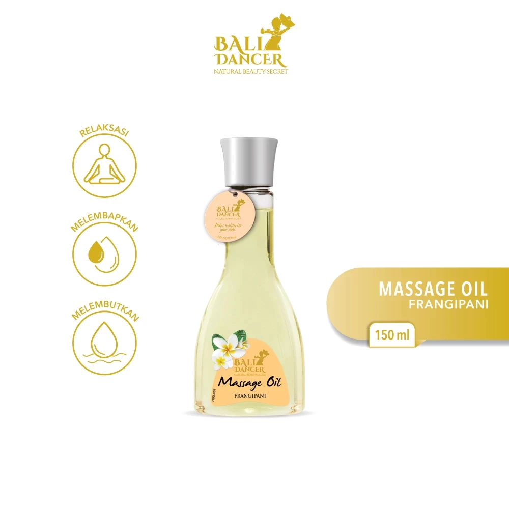 Bali Dancer Massage Oil Frangipani 150ml