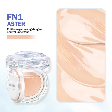 Barenbliss Bloomdew Moonlight Dewy Mesh Cushion FN1 Aster