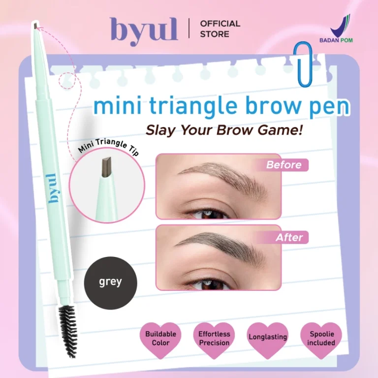 Byul Mini Triangle Brow Pen Grey T-Ael-555B16