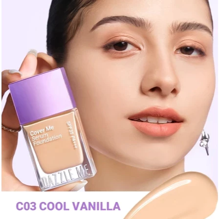 Dazzle Me Cover Me Serum Foundation Spf35Pa+++ 25Gr C03 Cool Vanila