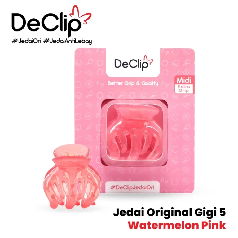 DeClip Haircules Jedai Boxy Watermelon Pink Jelly WPJ – PCS