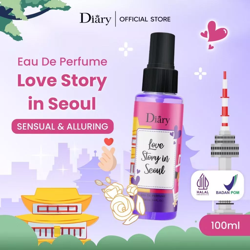 Diary Eau De Parfume Love Story In Seoul 100ml