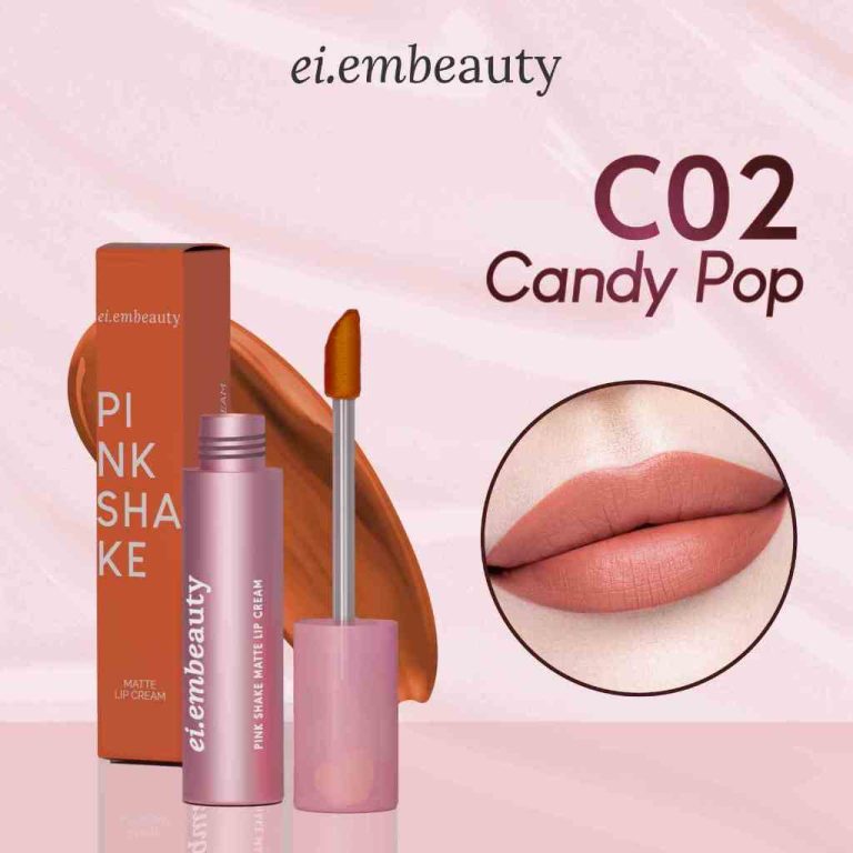 Eiem Beauty Pink Shake Matte Lip Cream C02