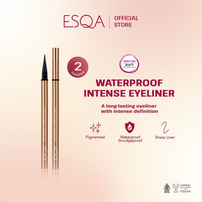 ESQA Waterproof Intense Eyeliner Black