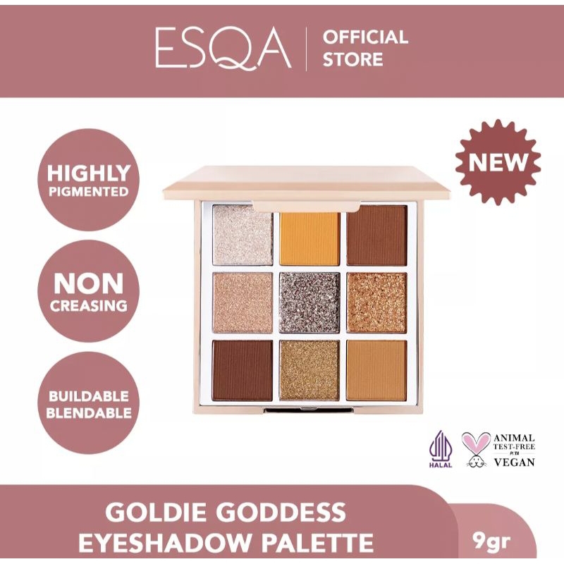 Esqa Goddess Eyeshadow Pallete Goldie