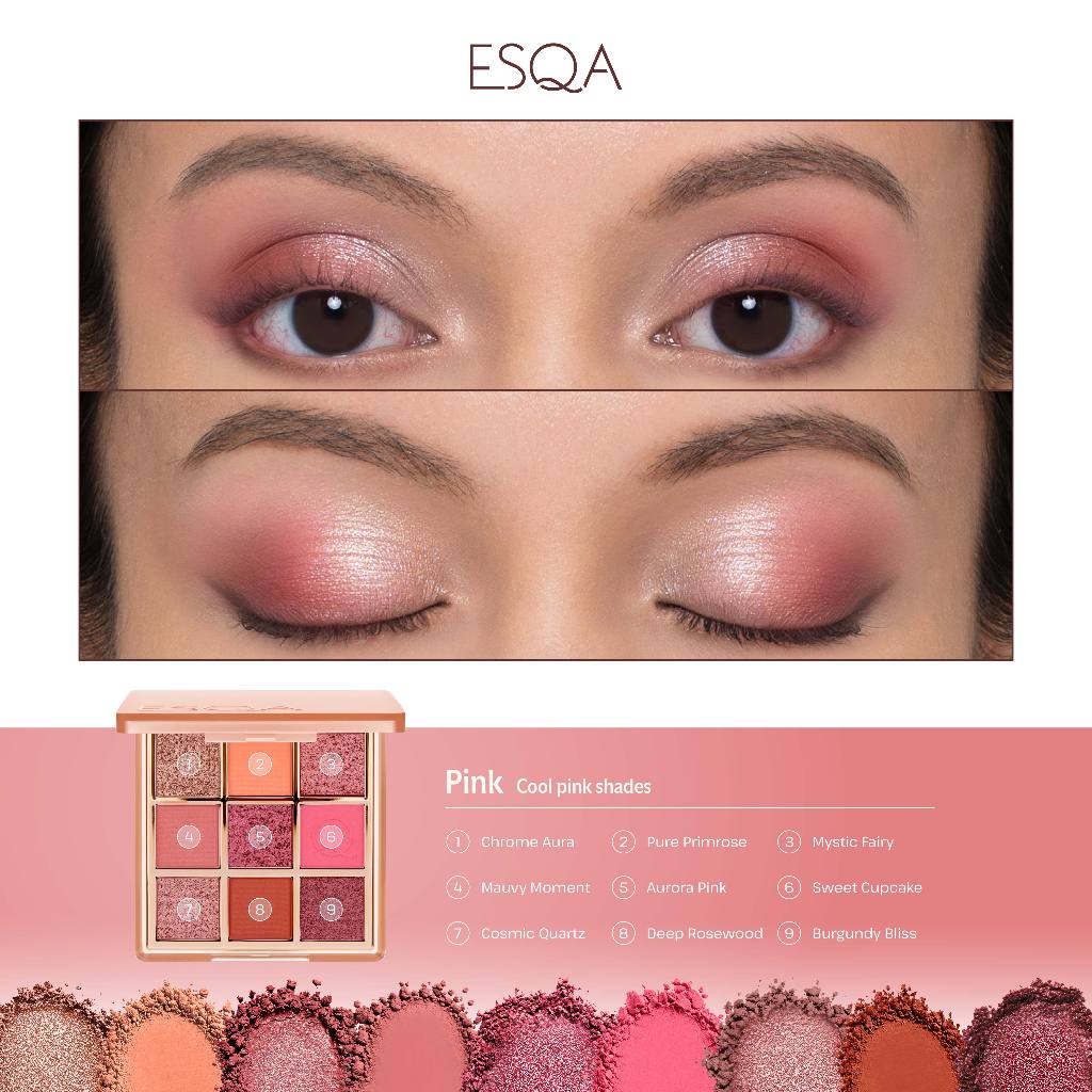 Esqa Goddess Eyeshadow Pallete PINK