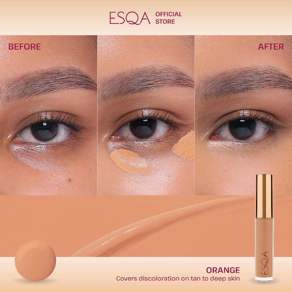 鈦燛sqa Flawless Liquid Corrector Orange 5gr