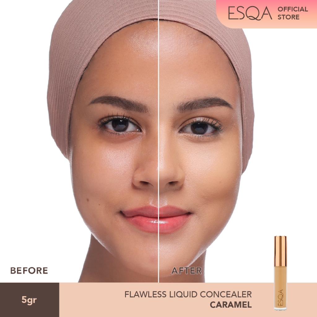 鈦燛sqa Flawless Liquid Concealer Caramel 5gr