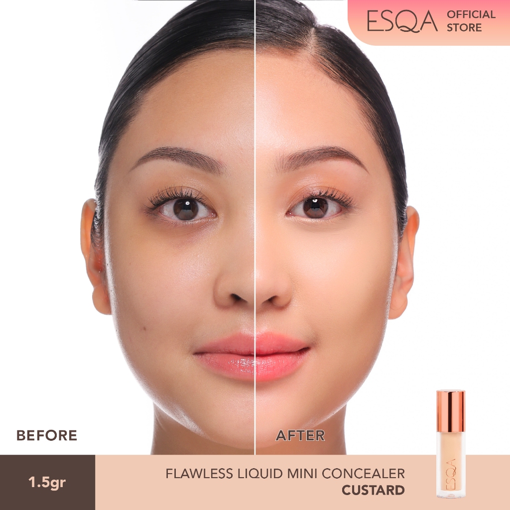 鈦燛sqa Mini Flawless Liquid Concealer Custard 1,5gr