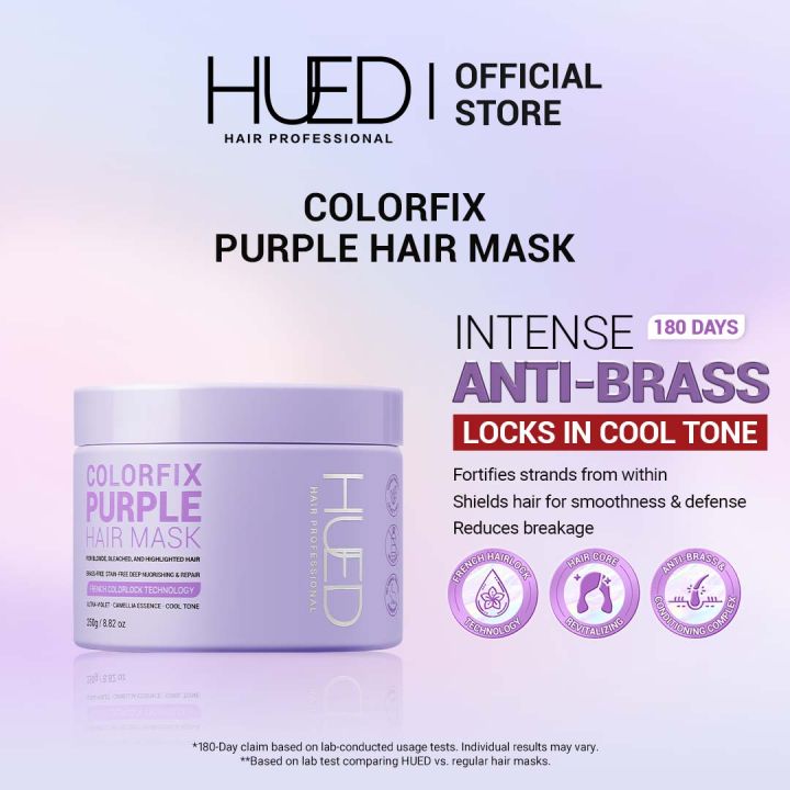Hued Colorfix Purple Hair Mask 250gr