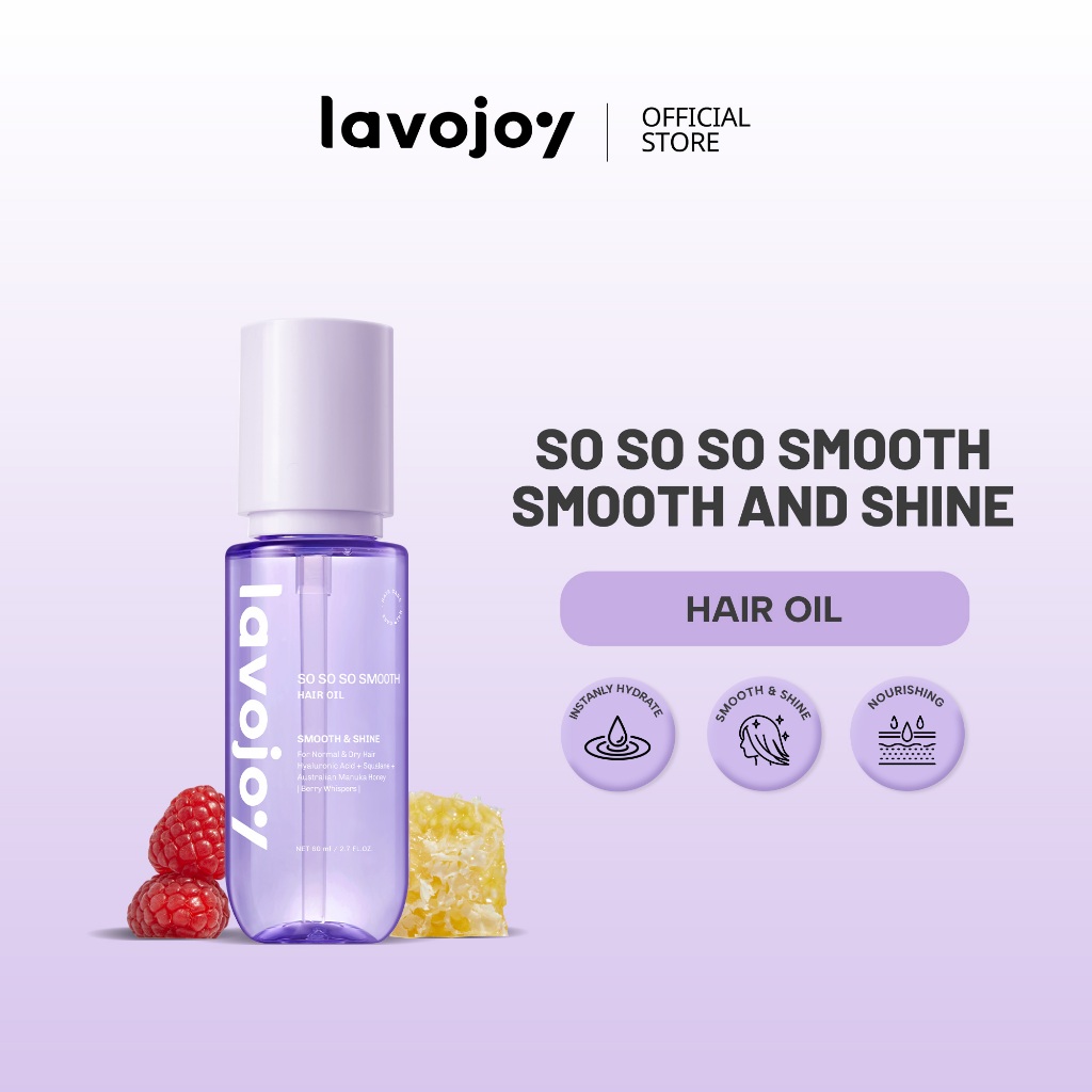 Lavojoy So So So Smooth Hair Oil 80ml