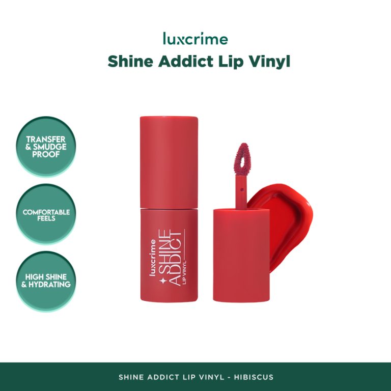 Luxcrime Shine Addict Lip Vinyl Hibiscus