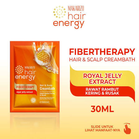 Makarizo Hair Energy Creambath 30g Royale