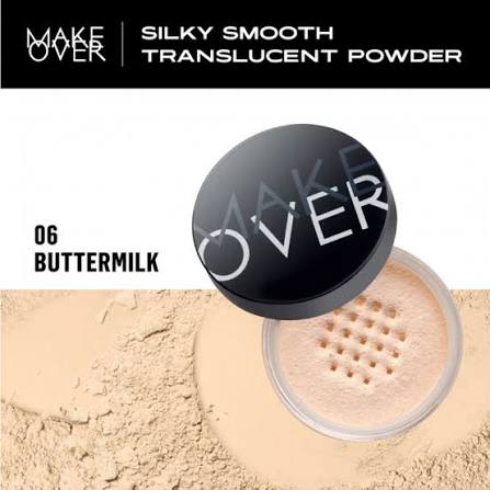 MAKE OVER Silky Smooth Translucent Powder 06 Buttermilk 35 G