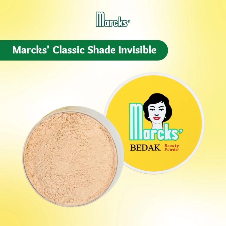 Marcks Classic Bedak Beauty Powder Invisible 40gr