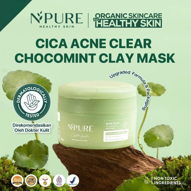 Npure Acne Clear Chocomint Clay Mask 50gr