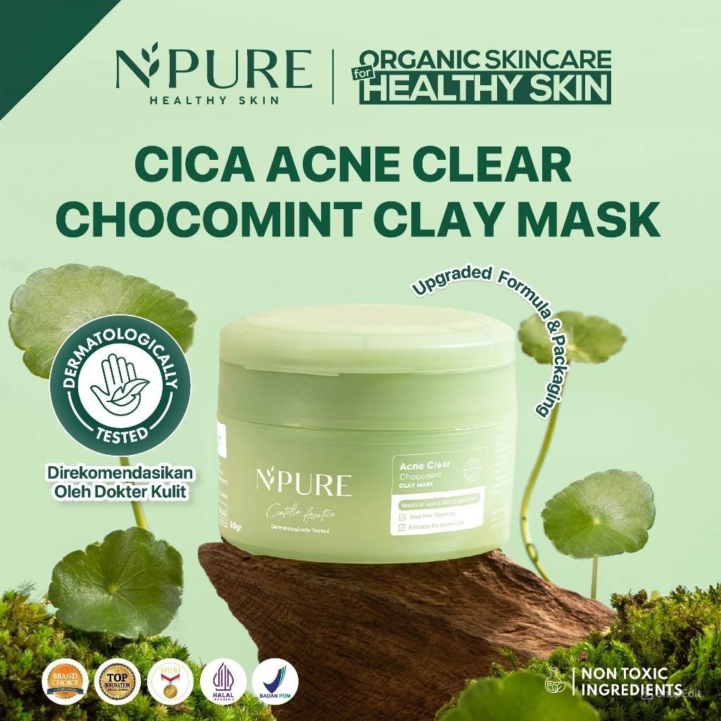 Npure Acne Clear Chocomint Clay Mask 50gr