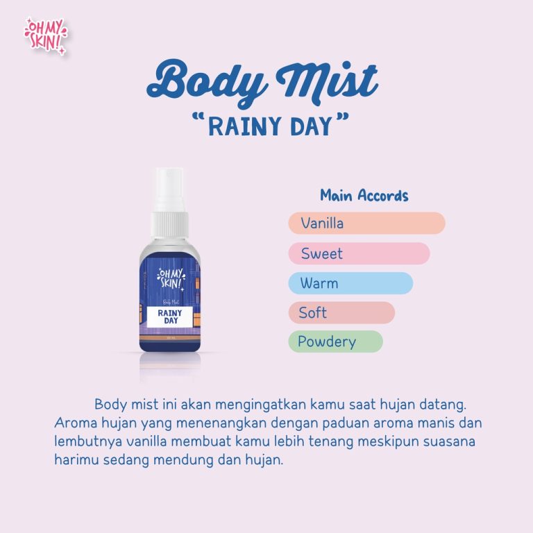 Oh My Skin Body Mist Rainy Day 30ml