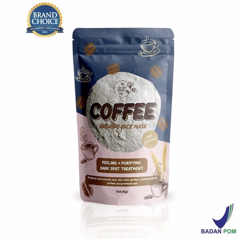 Oh My Skin Organic Face Mask Coffee 65gr