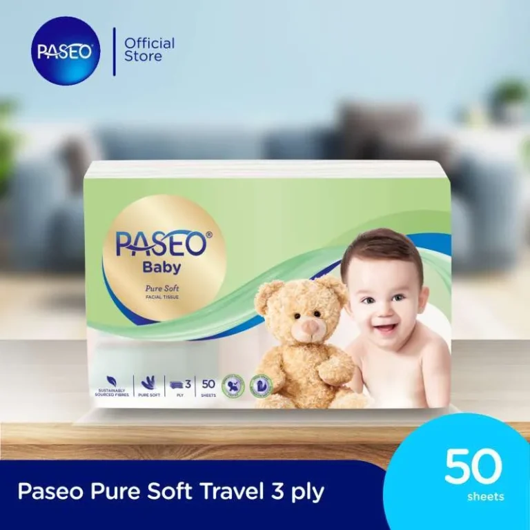 Paseo Baby Pure Soft Tissue 50 Sheets