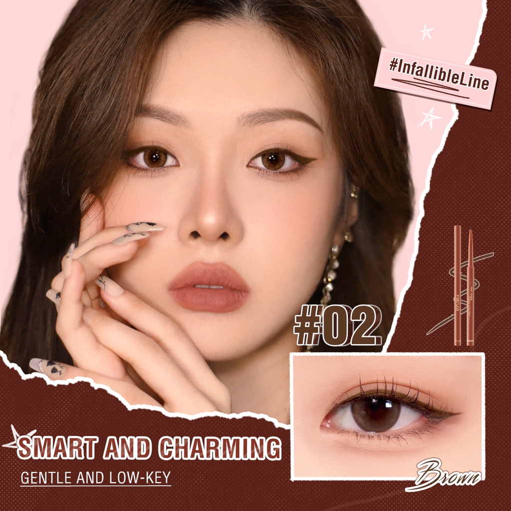 PINKFLASH PINK FLASH Pro Touch Pencil Eyeliner E13 02 Brown