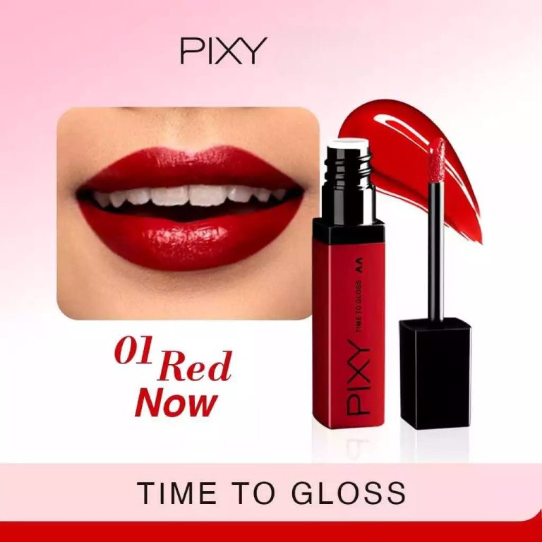 PIXY Time To Gloss 01 Red Now