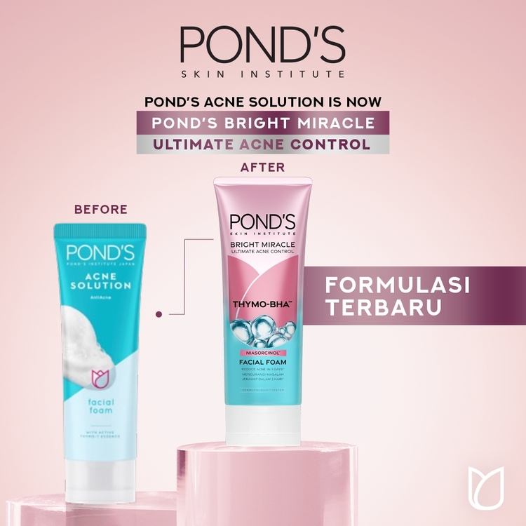 Ponds Bright Mir Fc Foam Acne 4x6x50g