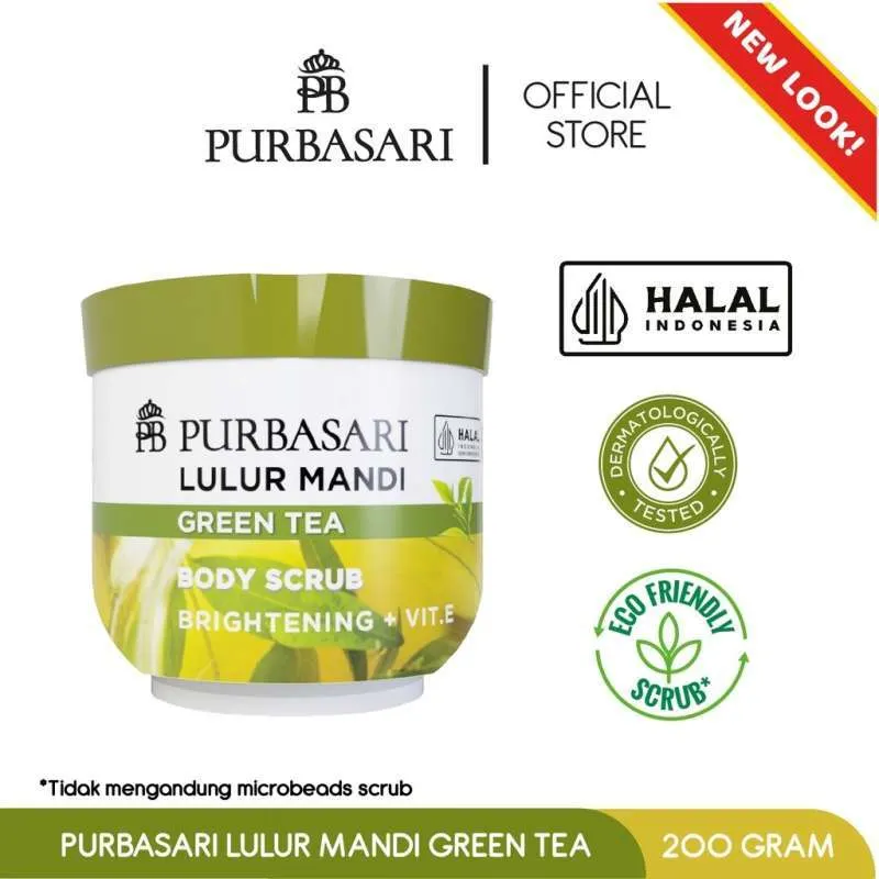 LULUR MANDI GREEN TEA 200 GR