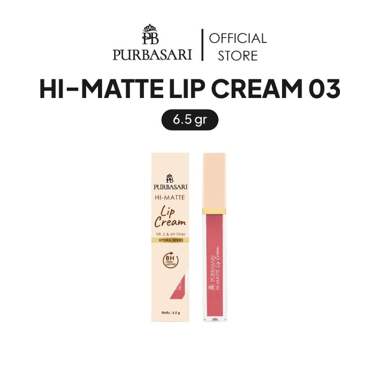 Purbasari HI- Matte Lip Creme Hydra Series 03