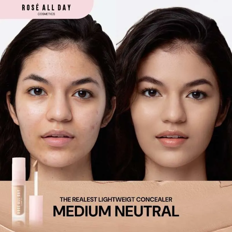Rose All Day Concealer Mini Medium Netral