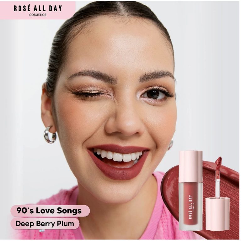 Rose All Day Lip Mousse Records 90鈥檚 Love Songs
