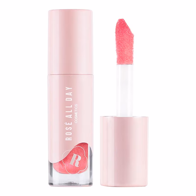 Rose All Day Frosty Coat Lip Oil Vanilla Gleam