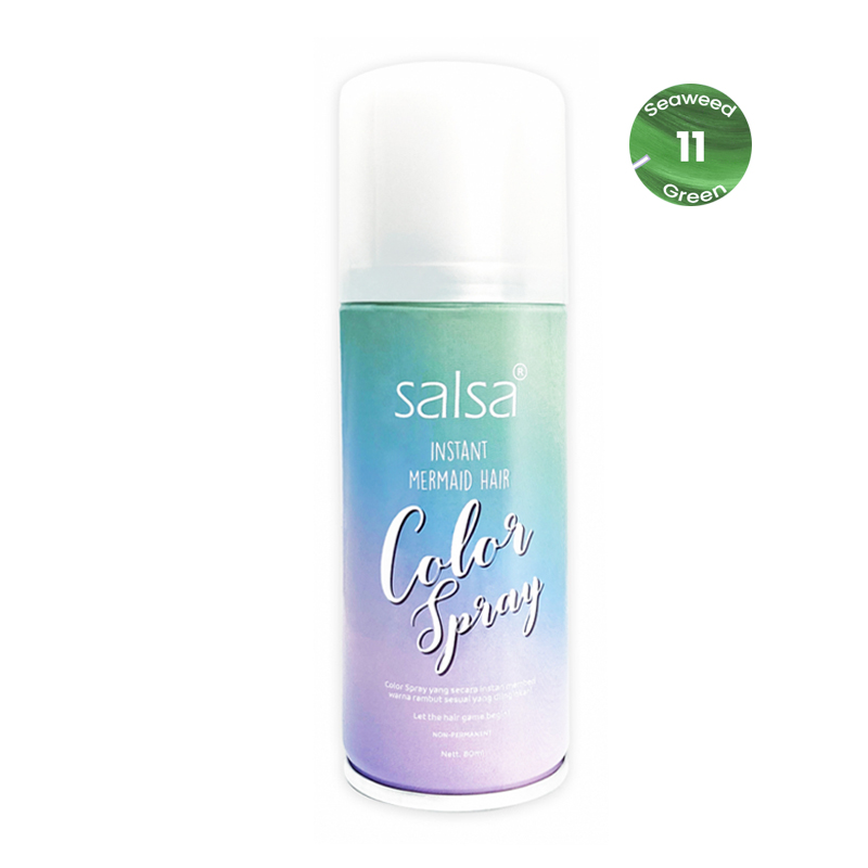 Salsa Instan Mermaid Hair Color Spray No.11 Seaweed