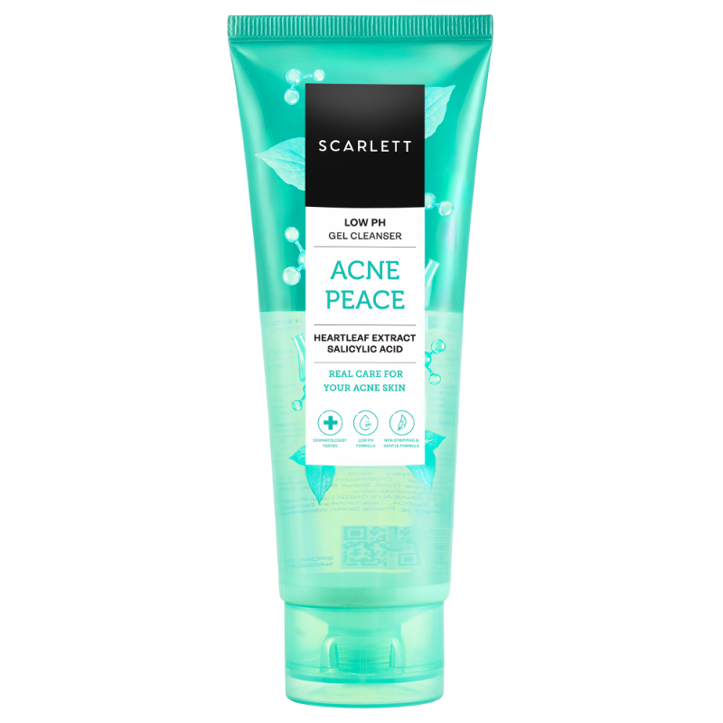 Scarlet Low PH Cleanser Acne Peach 100ml