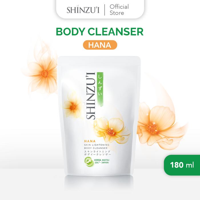 Shinzui Refill Body Cleanser 180ml Hana