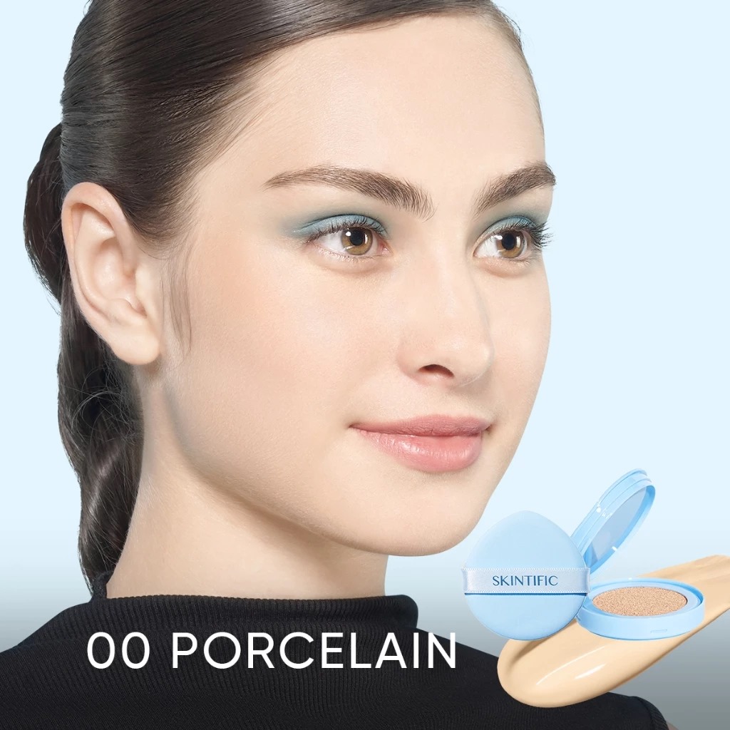 Skintific Cushion Refill Velvet Shade Porcelain