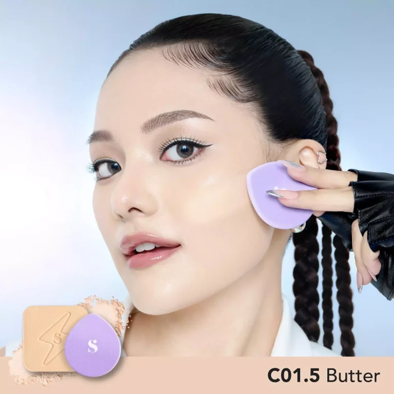 Somethinc Refil Powder Foundation Copy Paste C01.5 Butter