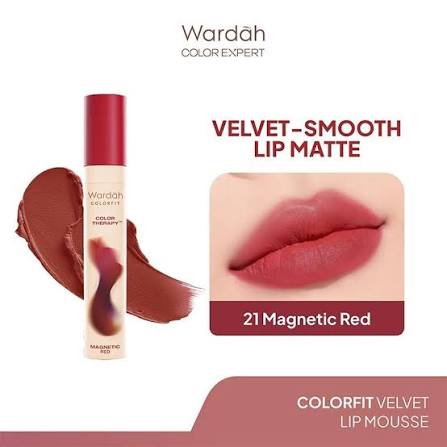 Wardah Colorfit Velvet Matte Lip Mousse 21