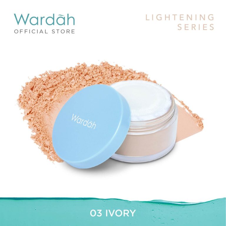 Wardah Lightening Matte Powder 03 Ivory 20 G